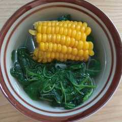 Sayur Bening Bayam-レシピのメイン写真