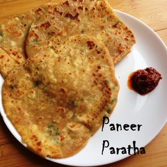 A picture of Paneer Paratha.