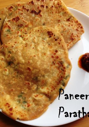 A picture of Paneer Paratha.
