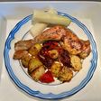 Pollo de corral al horno con patatas