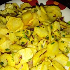 A picture of Sauteed potatoes.