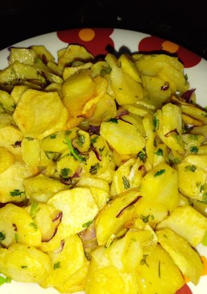 A picture of Sauteed potatoes.