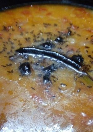 A picture of Dal Tadka.