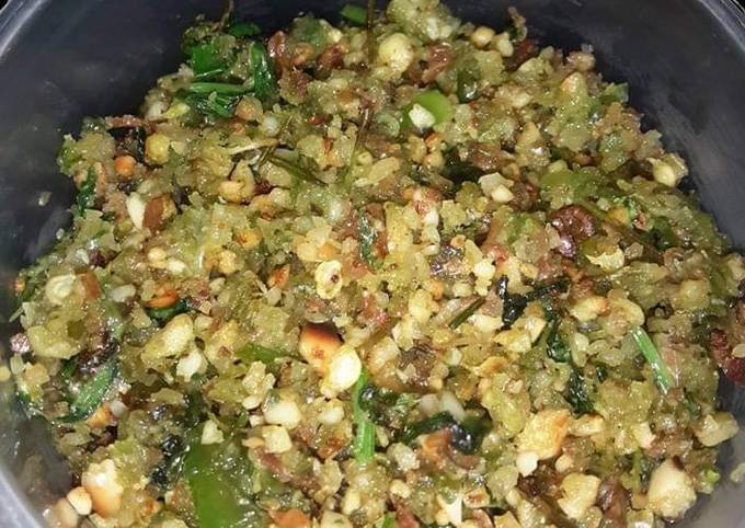 ठेचा (Thecha Recipe In Marathi) रेसिपी Poonam Ghule द्वारे - Cookpad