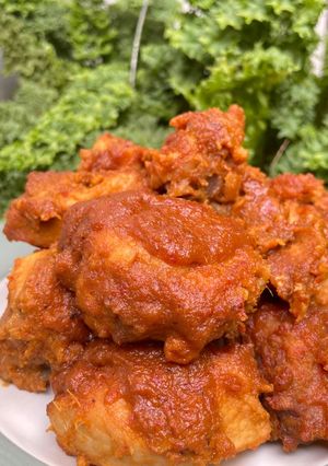 Foto resep Ayam Panggang Bumbu Rujak