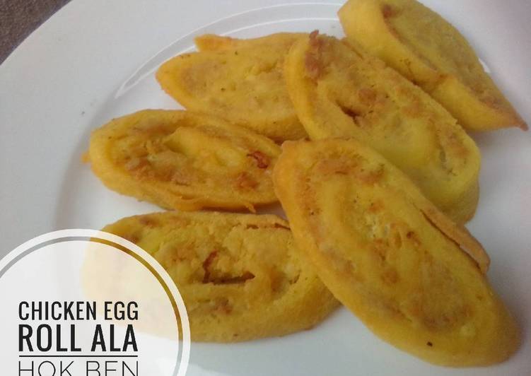 Chicken Egg Roll (ala HokBen)