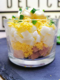 A picture of Deviled Egg Verrines.