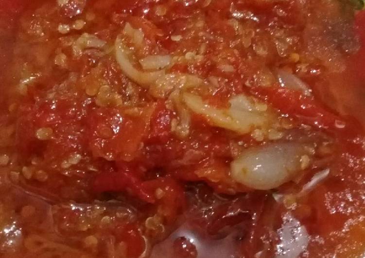 Sambal Bawang Warung Alam Sunda Cianjur ala Neng Ratna