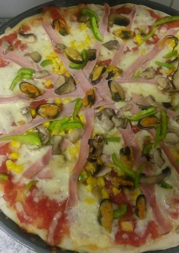 Una foto de Masa de pizza casera