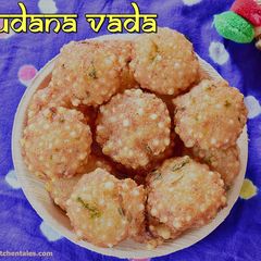 A picture of Sabudana vada (sago vada).
