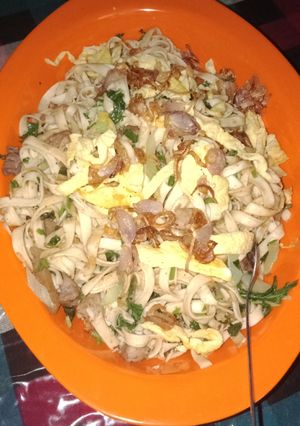 Foto resep Mie telur with daging babi