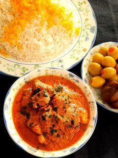 عکسی از دستور چیکن تیکا ماسالا