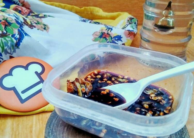 Sambal Kecap Kecut Pedas Manis