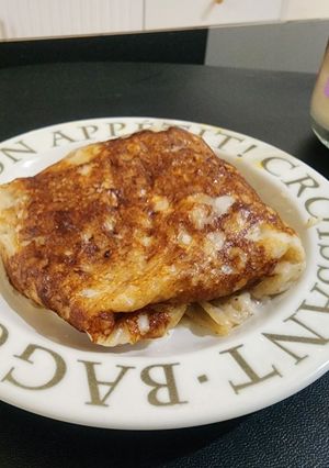 鮪魚玉米 QQ法式可麗餅 的食譜成品照片