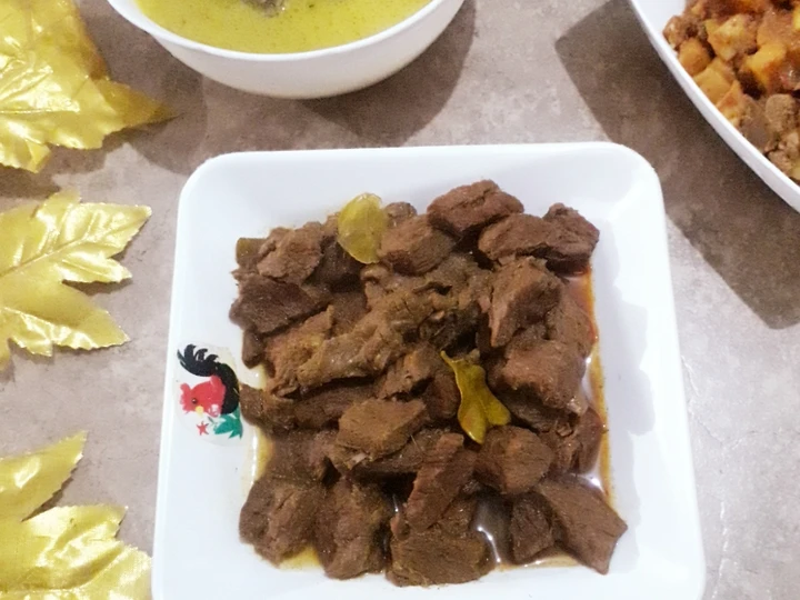 Cara Gampang Membikin Resep Rendang daging ga pake repot yang Sempurna Anti Ribet, Mantap
