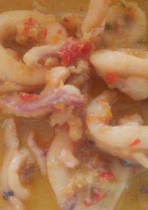 Foto resep Cumi masak santan pedasss