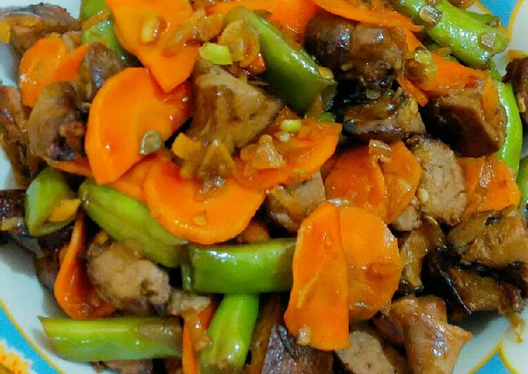 Proses meracik Tumis Ati Ampela, Sempurna