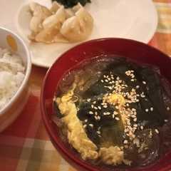 Zuppa di alga wakame e uova alla Coreana-レシピのメイン写真