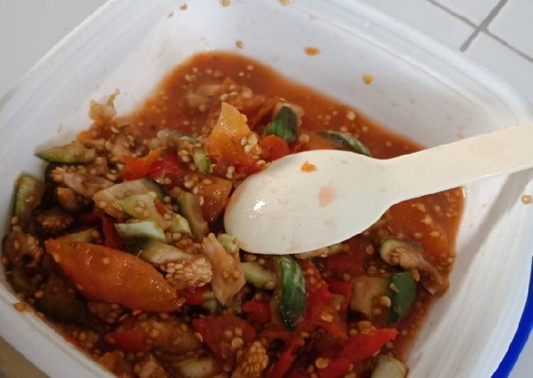 Sambal Beberuk Mentah