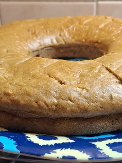 Una foto de Budín de manzanas y zanahoria sin manteca ni azúcar
