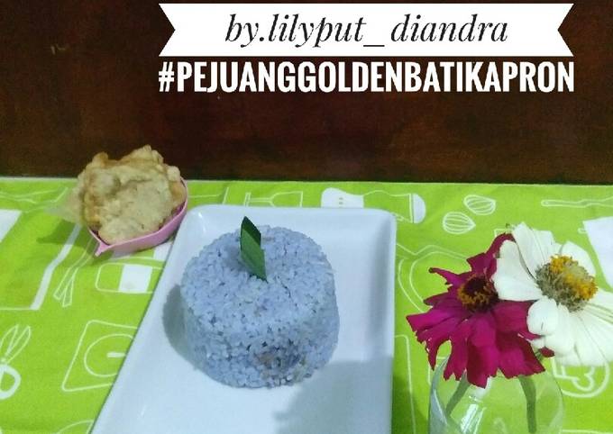 Resep Nasi Uduk Bunga Telang Oleh Nelly Saputri Zalukhu Cookpad