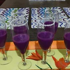 A picture of Jamun Shots.