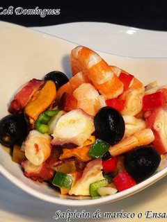 Una foto de Salpicón de marisco o Ensalada de marisco