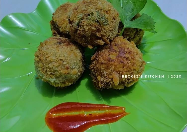 159. Bola-Bola Kentang Keju Lumer