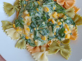 364. Salsa de espinacas con maíz a la crema