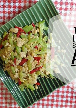 Foto resep Tumis Ayam dan Labu Siam