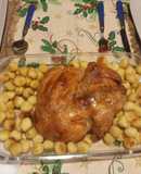 Pollo relleno deshuesado