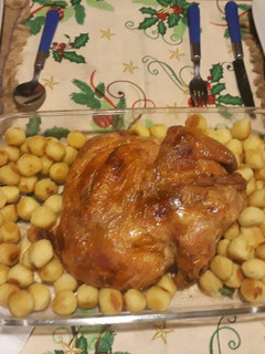 Una foto de Pollo relleno deshuesado
