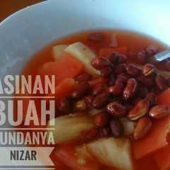 A picture of Asinan Buah seadanya.