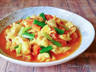 蕃茄炒蛋(無水料理)