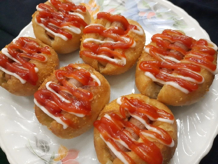 Cara Mudah Membuat Resep Donat sosis crispy yang Enak Banget Anti Ribet, Sempurna