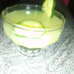 A picture of Ginger and coconut drink.