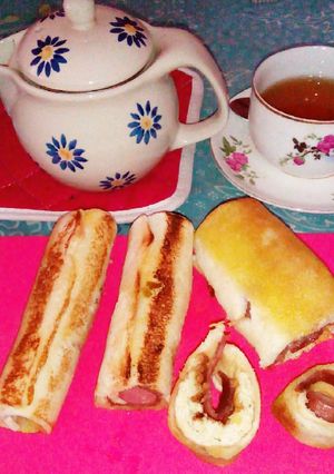 Foto resep Roti goreng sosis