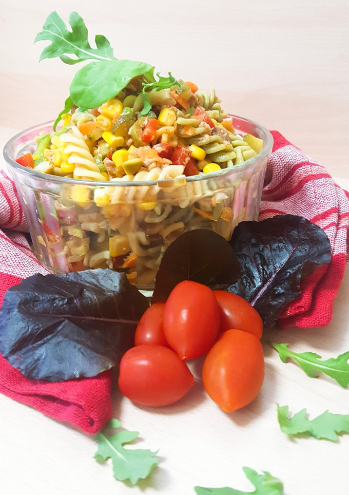 Una foto de Ensalada de pasta