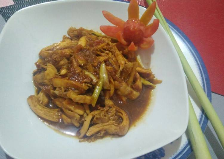 Resep @GURIH 15. Ayam Suwir Kecap menu masakan harian