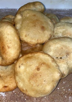 صورة لوصفة عجينة جيب التاجر