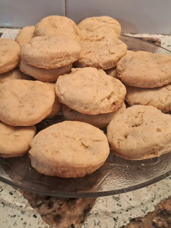Una foto de Scones agridulce de queso crema y manzana