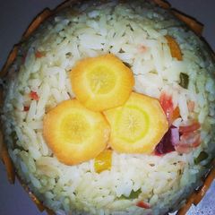 A picture of Carrot rice.