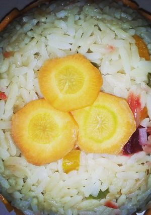 A picture of Carrot rice.