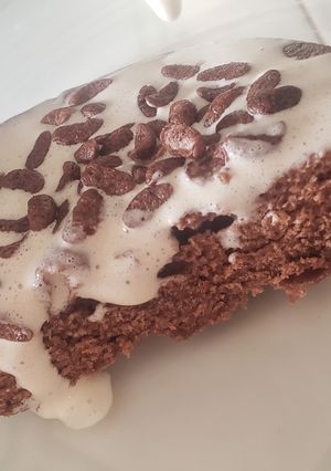 Una foto de Mug cake de chocolate en micro