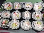 Una foto de arroz para sushi aderezo