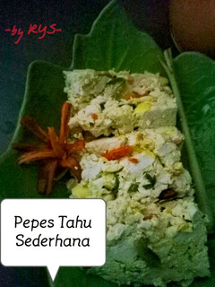 Foto resep Pepes Tahu Sederhana
