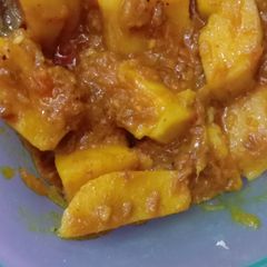A picture of Masala potatoes.