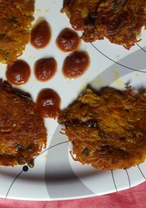 A picture of Maggi chilla.