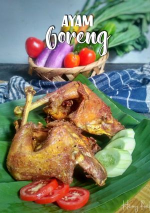 Foto resep Ayam Goreng Ungkep Bumbu Kuning