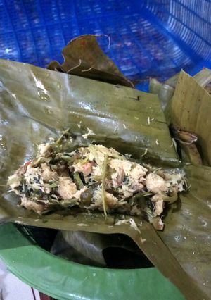 Foto resep Botok Lamtoro Daun Selada